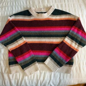 American Eagle Outfitters Multicolor Striped Sweater